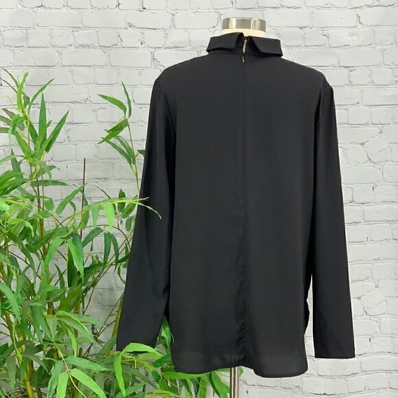 C/Meo Collective Black Long Sleeve Blouse - Picture 3 of 6